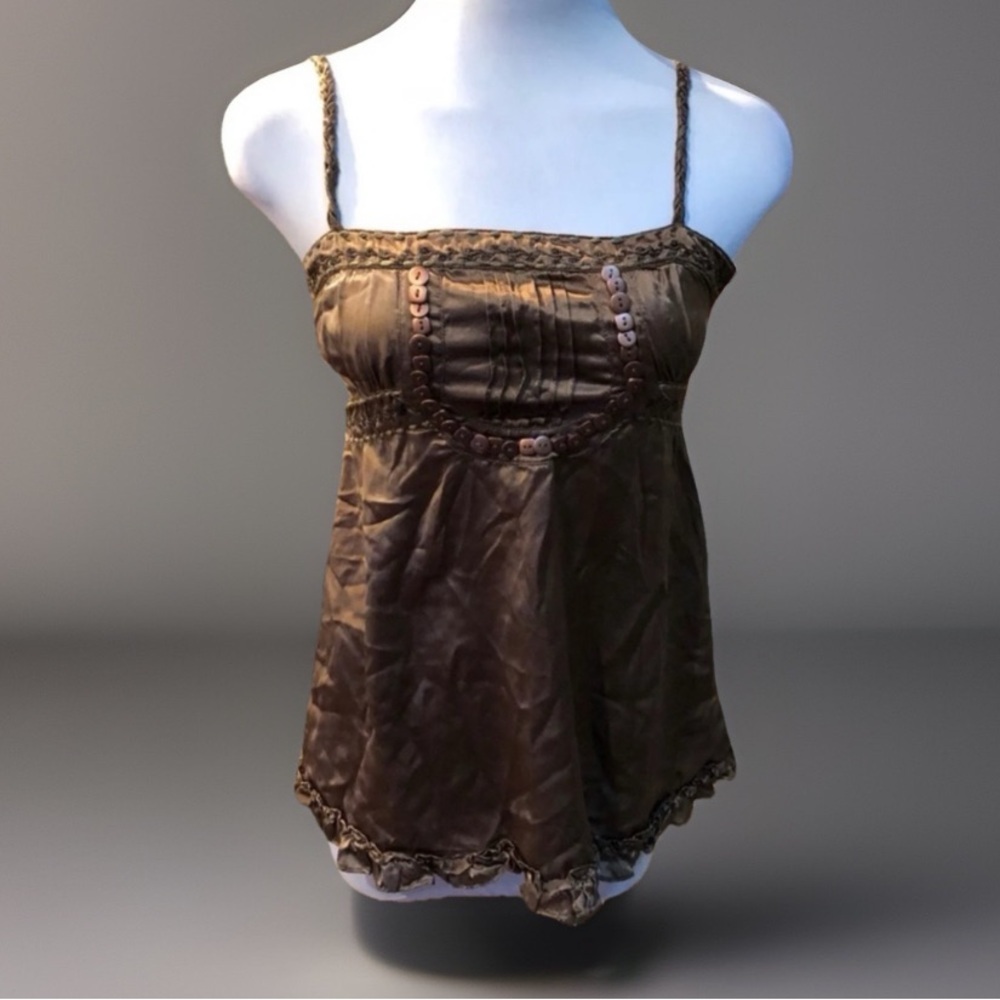 BUFFALO by DAVID BITTON Silk Shiny Top